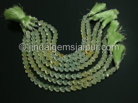 Prenite Faceted Trillion Shape Beads